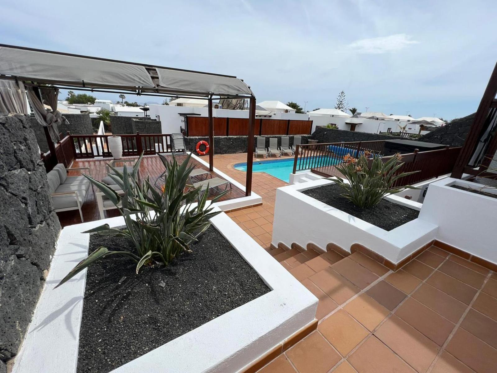 Villa 61 Playablanca Lanzarote Pool Spa Playa Blanca  Esterno foto